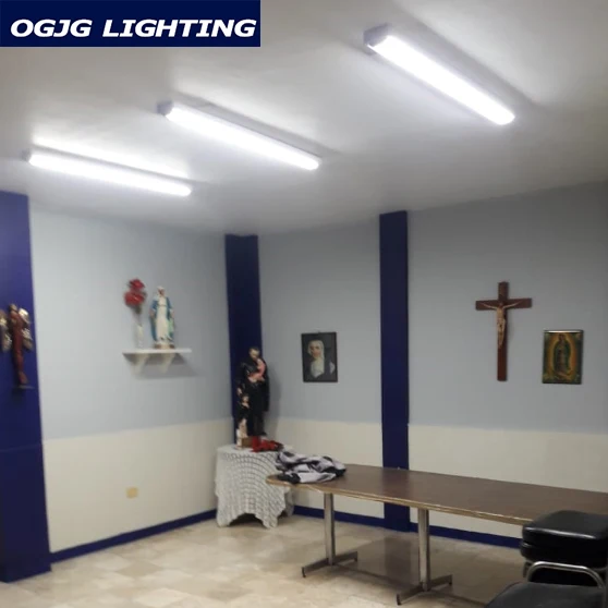 OGJG IP40 corridor hallway lighting fixture 2ft 4ft linkable led linear lights with DLC certificate