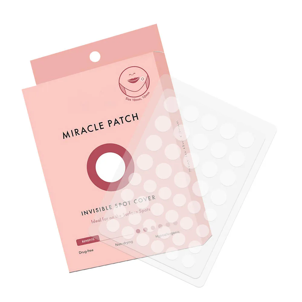 Korean Cosmetic Private Label Acne Scar Patch Shape Remove Acne Spot Hydrocolloid Pimple Acne Patch For Skin Care