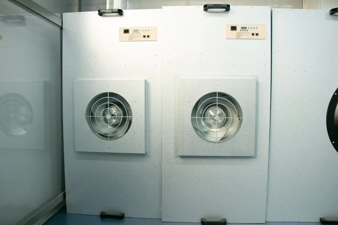 FFU Customized Minimalist HEPA Fan Filter Unit Air Cleaning Equipment Motor Design Laboratories Manufacturing Plants