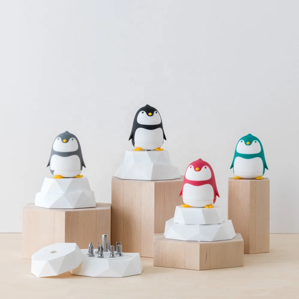iThinking Gray Penguin Ornament Repairing Customize Modeling 6pcs Screwdriver Set