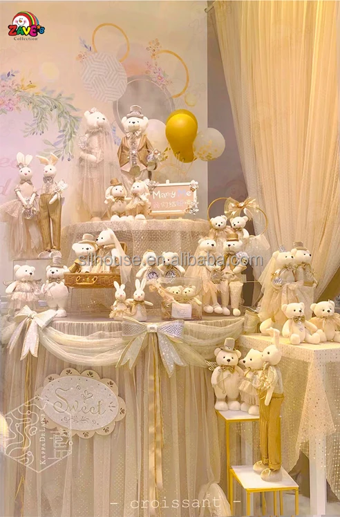 Bear 6-in Keychain beautiful cute Gifts Crafts for kids doll girl Bag Decoration birthday decor