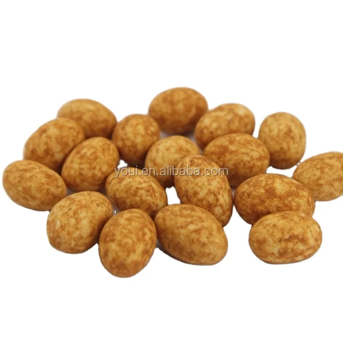 Cajun/Onion Coated Roasted Peanuts With Kosher/Halal/Haccp/Brc Certification Crunchy and Crispy Dried Snack Food