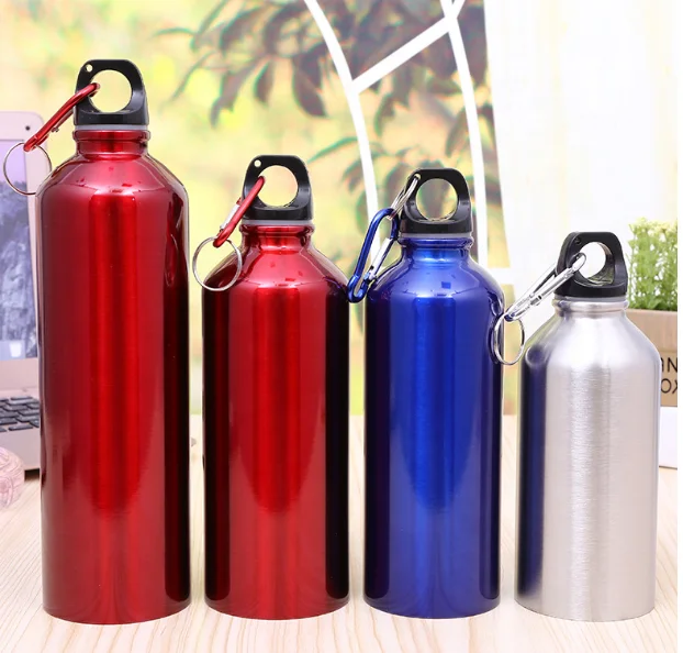 
750ml 600ml Football promotion sport aluminum bottles 