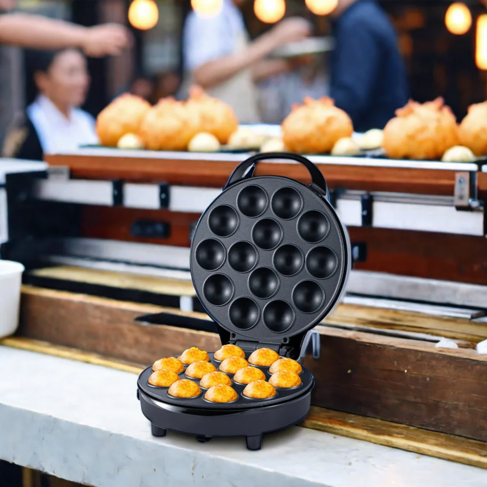 Low Price Octopus Balls Machine Electric 14-Hole Takoyaki Machine for Breakfast round Cakes