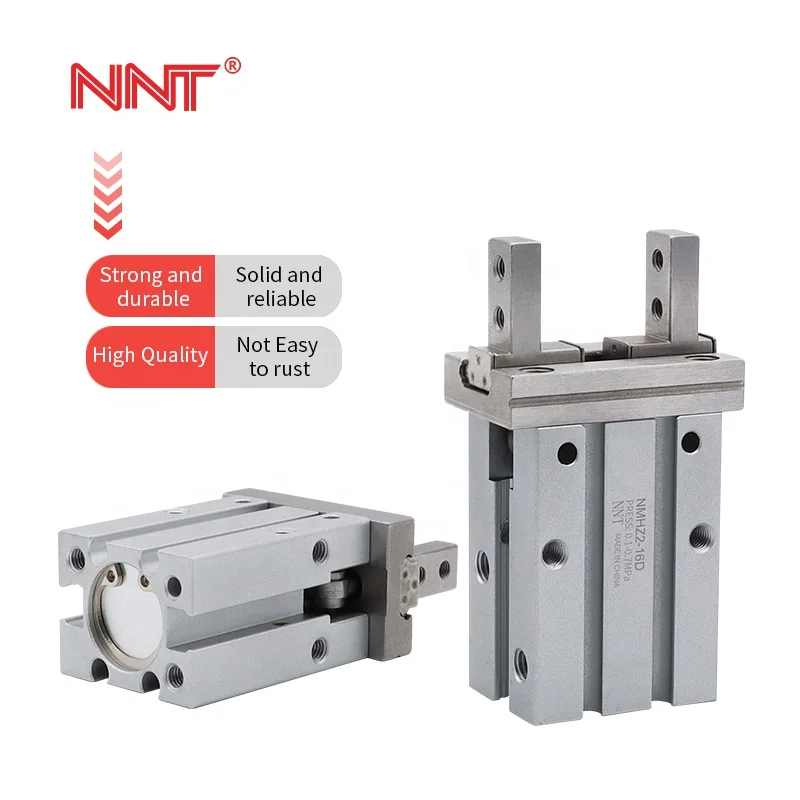 NNT Preferential Price Pneumatic Cylinder 2 Finger Gripper Pneumatic Gripper MHZ2