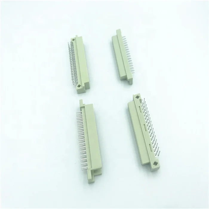 2.54mm 3*32P DIN 41612 connector EUROPEAN CONNECTOR 364 3 rows female straight and male right angle type