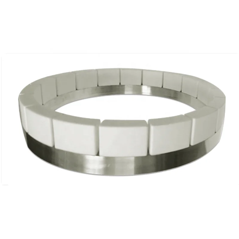 Industry high quality alumina ceramic plate ceramic ring
