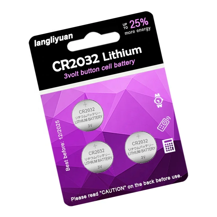 lithium coin pilas 2032 lithium button cell coms baterias 3v type cr2032 battery for led light