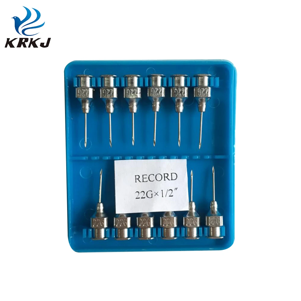 CETTIA KD402 reusable brass hub hypodermic 22g needle for animals