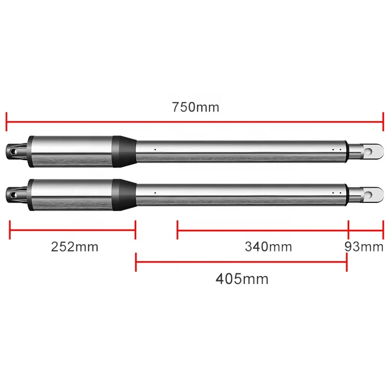 Electric Motor Linear Actuator Door Operator Automatic Swing Gate Opener Kit