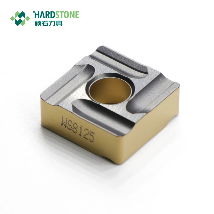 SNMG120408L-M WS8125 Tungsten Carbide Insert With CVD Coating For Rough Machining Left Machining hardstone carbide insert
