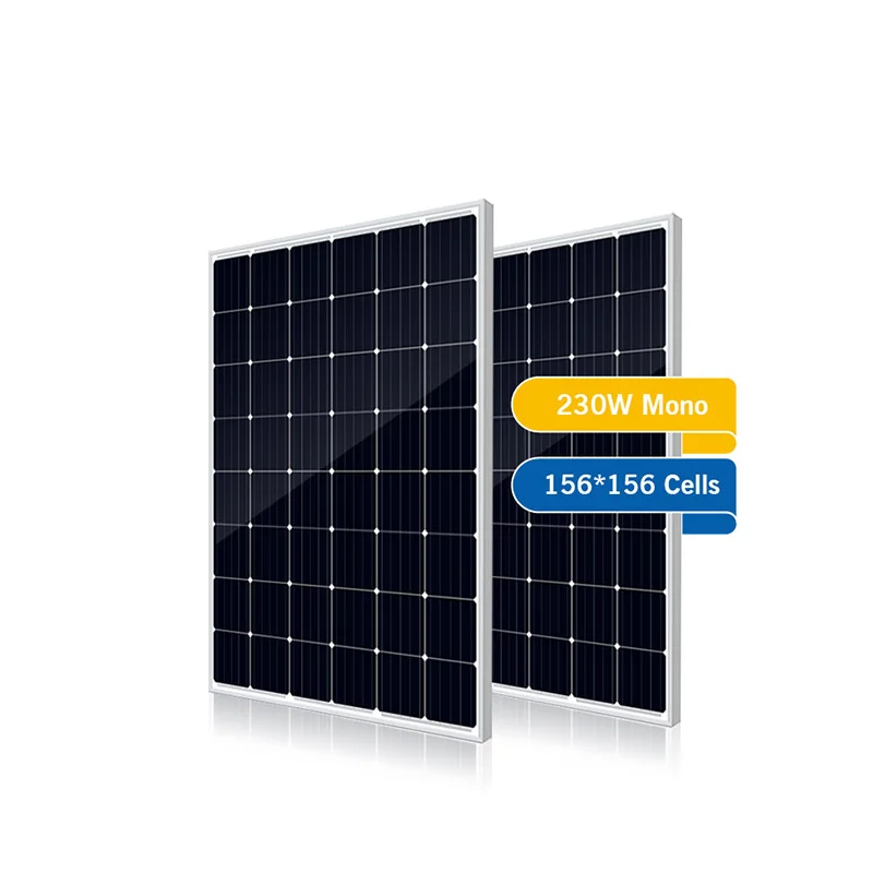 18v Solar Power Panels 200Watt  210Wtt  Solar Panel Mono Solar Panels Cost Price For Home Electricity