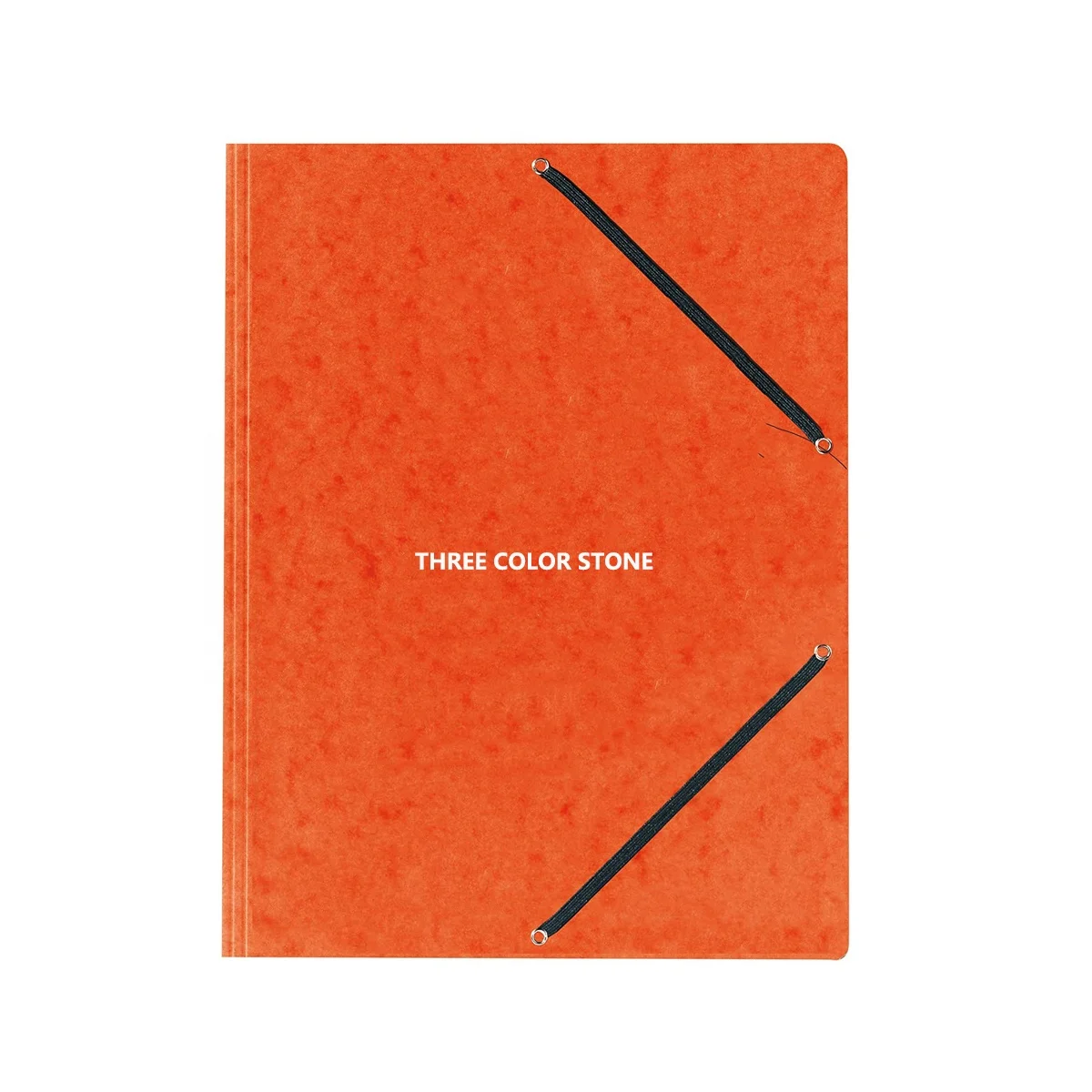 
High Quality Handmade Elastic-banded Closure 3 flap file folder 