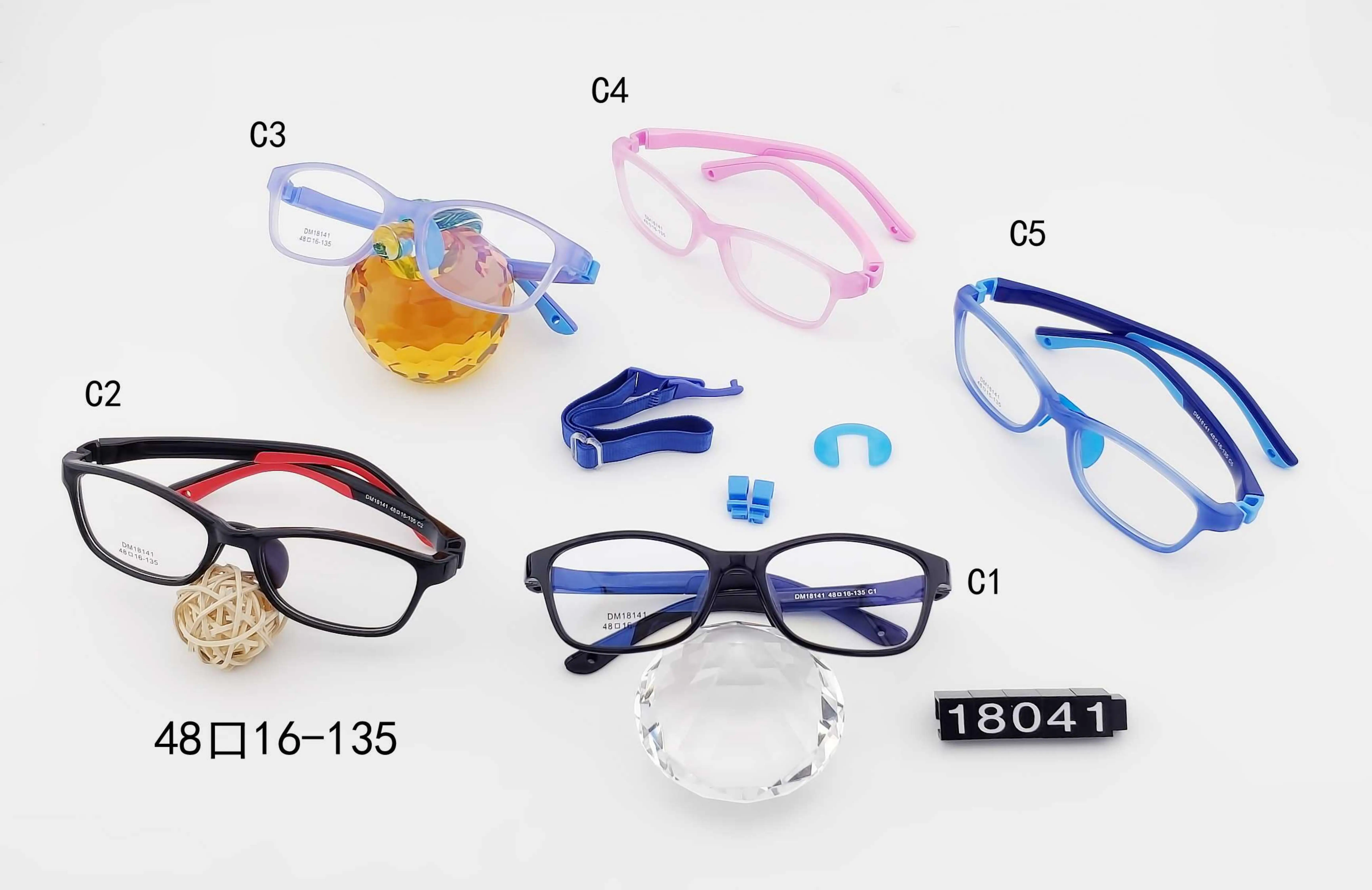Children Kids Eyeglasses Lovely Comfortable Eyewear Optical Frames Glasses High Quality Soft Silicon Factory Cute 12 OEM Service
