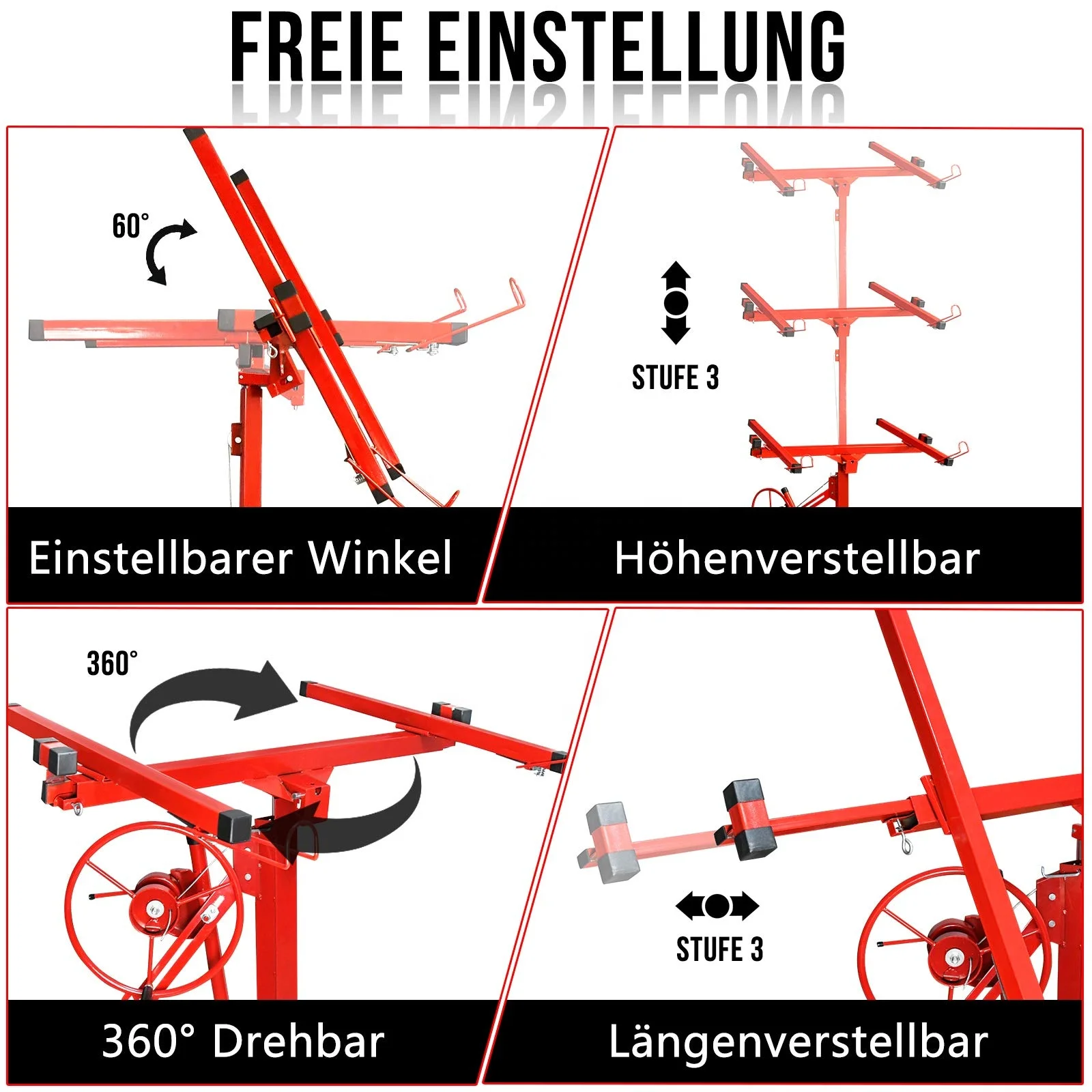 Plate Lifter Drywall Panels plate lift Mounting Aid Lifter for Ceiling and Wall