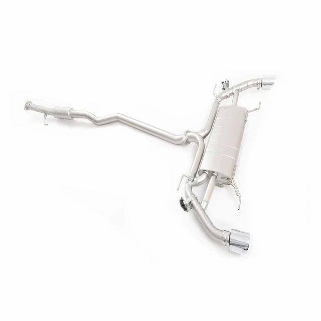 Custom Ss304 Exhaust Dual Exhaust Tips Variable Valve Catback System For Mazda Mx5