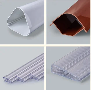 hot sale hard extrusion and co-extrusion pvc profile