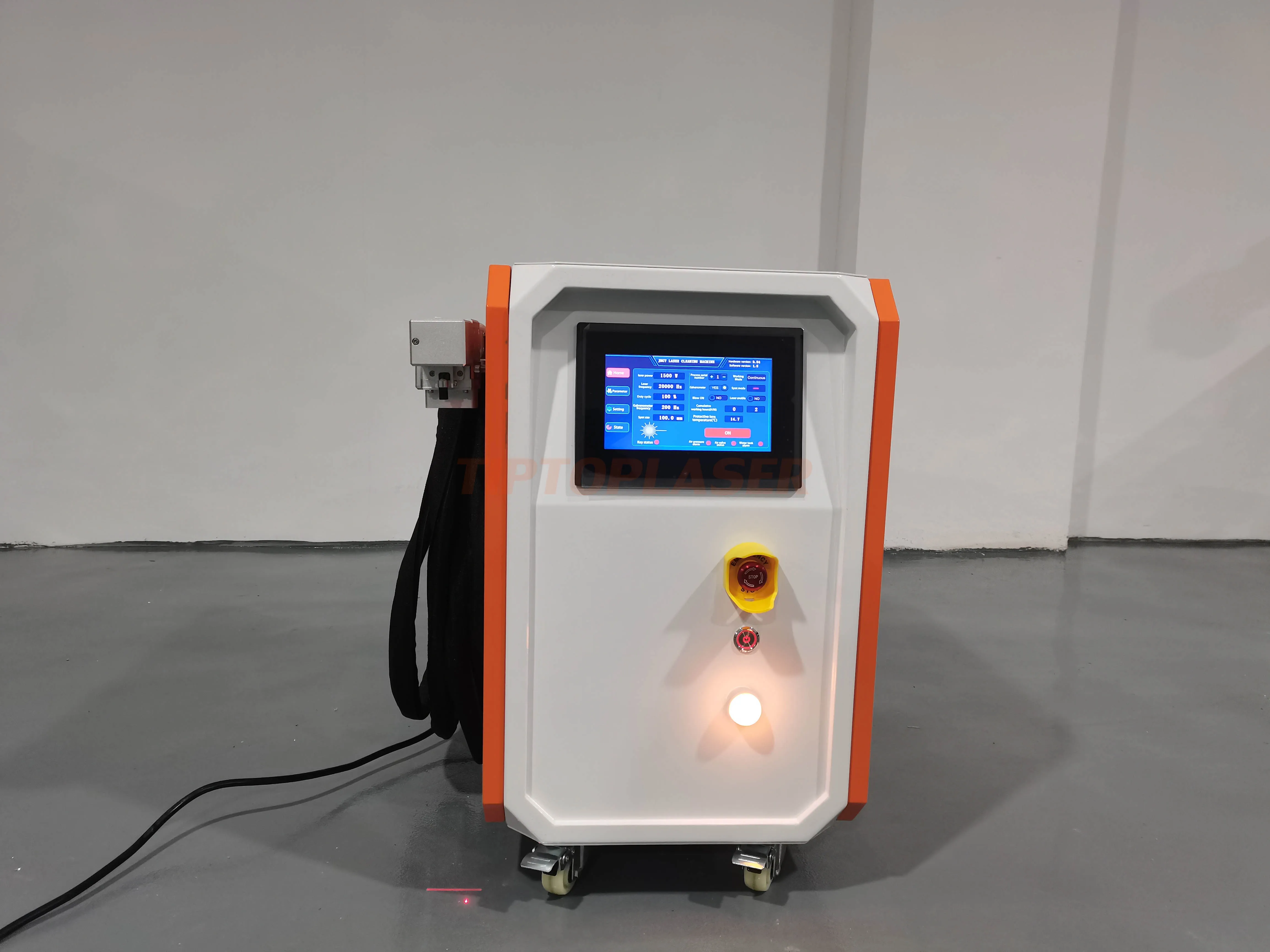 1500W 2000W 3000W Coating Oil Rust Grease Oxide Removal Handheld Portable TIPTOPLASER Continuous Laser Cleaning Machine