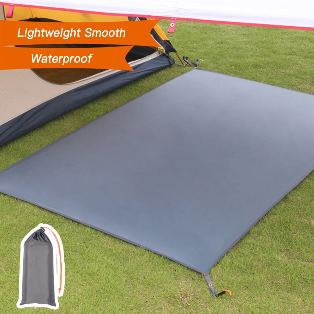 Waterproof Camping Tarp Thicken Picnic Mat Durable Padded Beach Mat Multifunctional Tent Sun Canopy Ground Sheet For Hiking