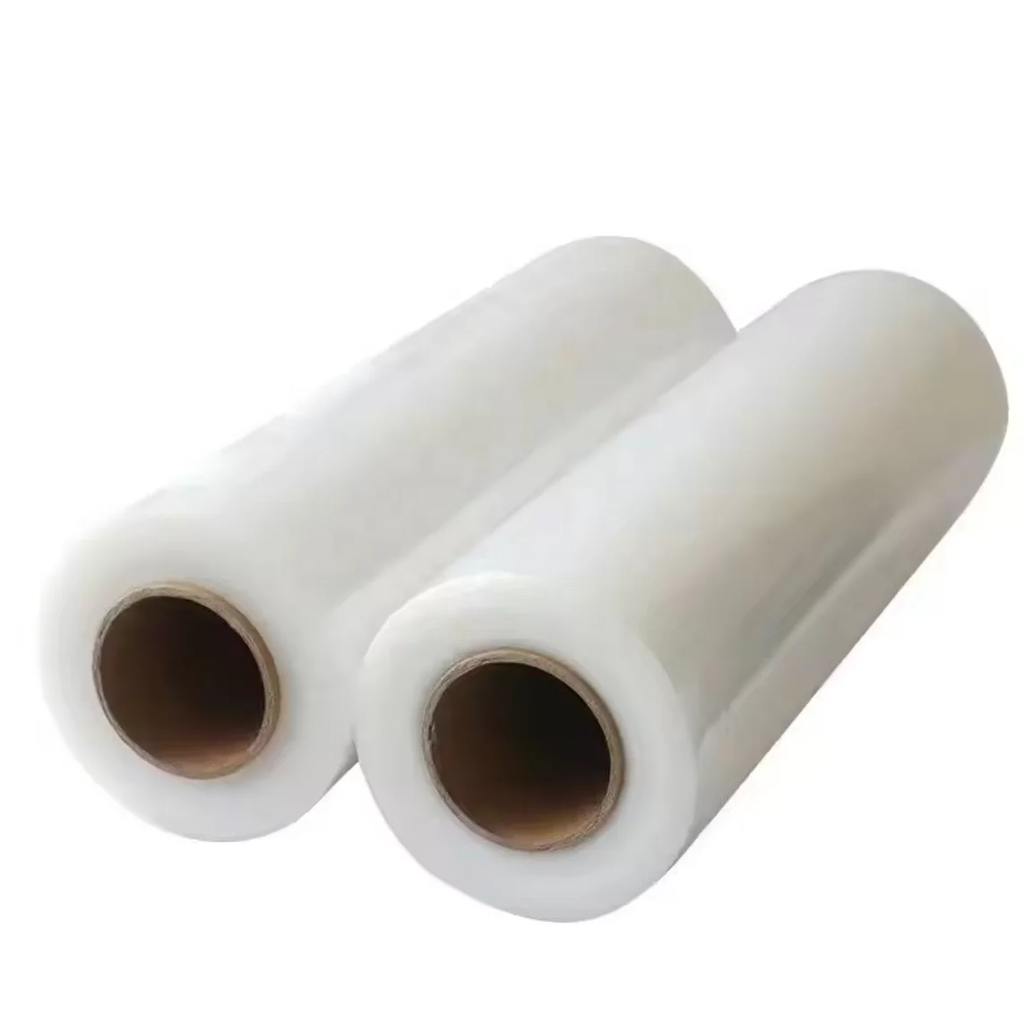 Packaging Industry LLDPE Material Clear Stretch Film Roll Automatic Machine Use For Pallet Packing 80 Gauge