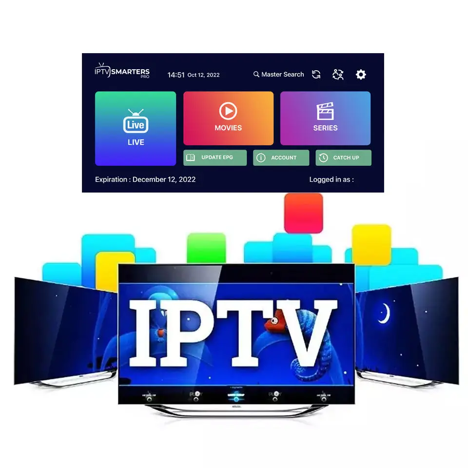 Free Test 4K IPTV Subscription Code Reseller Panel Smart TV M3U 4K For Android TV Box