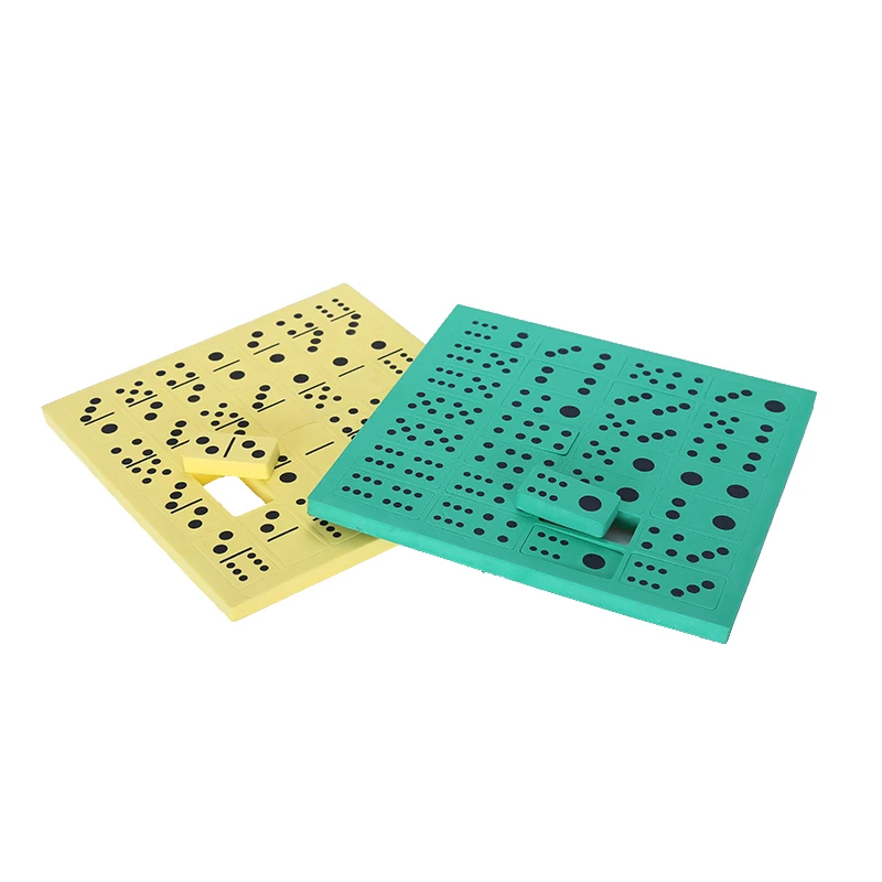 Customized Multipurpose Math Toys EVA Foam Soft 28 PCS  Dominoes