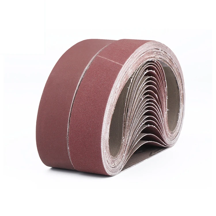HuntKing 75x533mm Aluminum Oxide Abrasive Sanding Belt for Belt Sander
