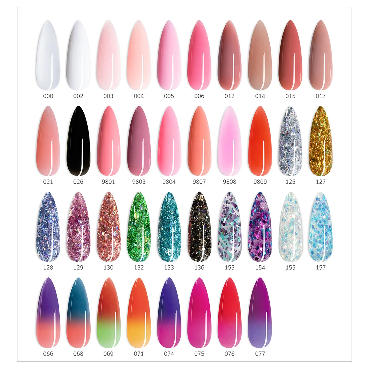 Private Label Acryicl Gel Nail Extension Set Exquisite Gift Box Dropshipping Poly Nail Gel Kit