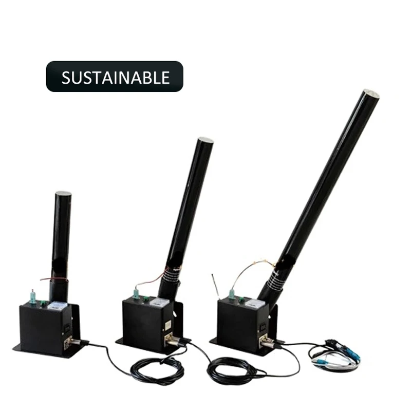 Low Moq Electric Confetti Cannon Launcher Electric Party Popper Sustained Co2 Confetti Cannon