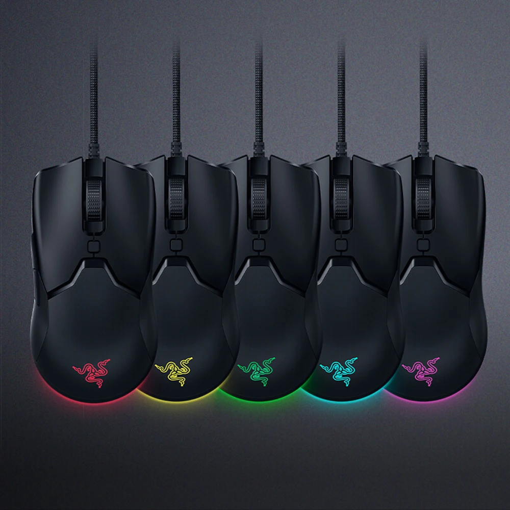 Оригинальная Проводная игровая мышь Razer Viper Mini RGB 8500 точек/дюйм 6 программируемых