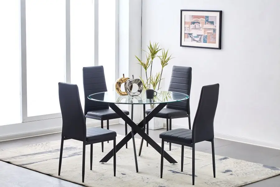 Modern Style Luxury 6 Seater Kitchen Furniture Cheap Dining Table And Chair Set Used For Dining Room