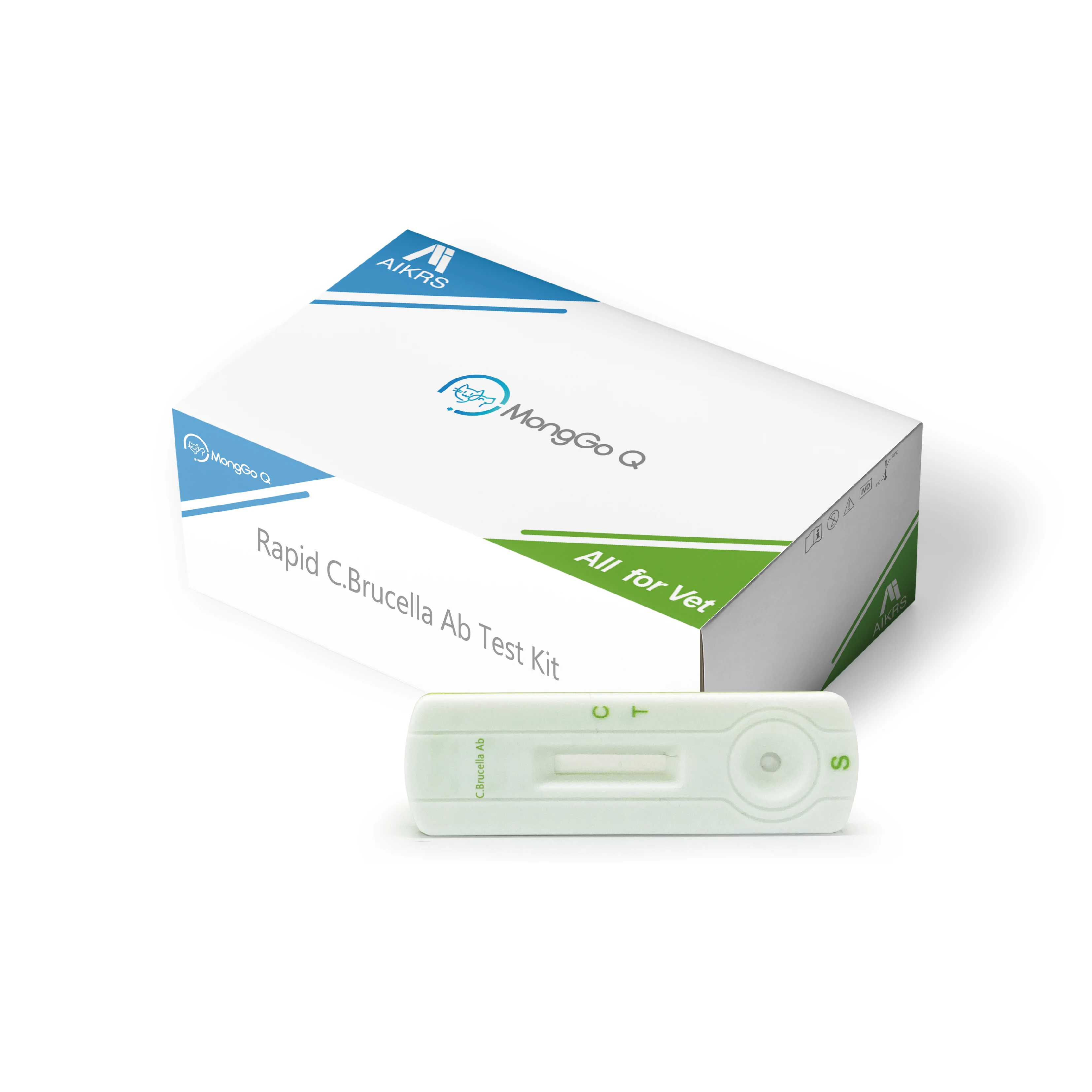 best selling quick diagnosis stocked vet clinic use for dog Canine Brucella antibody test kit