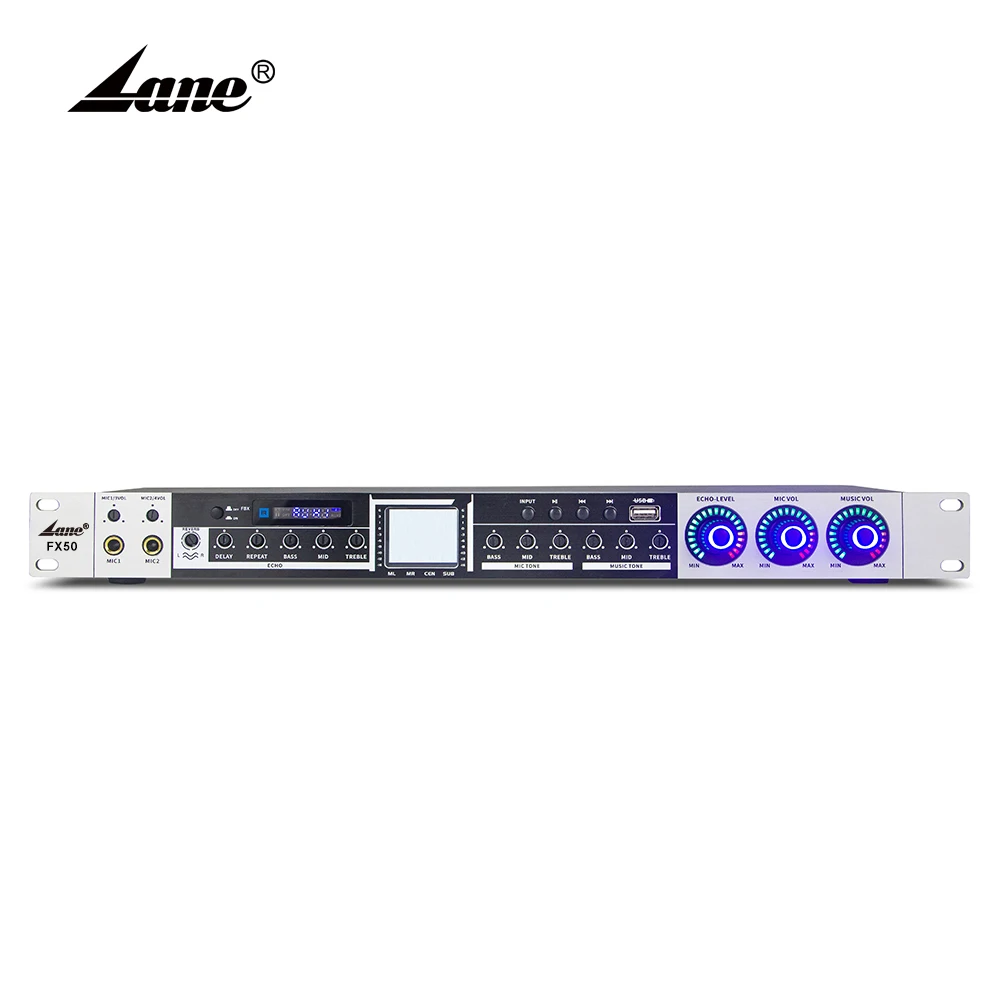 FX50 Best Selling Product Professional Audio Effect Processor For Karaoke Microphone Stage