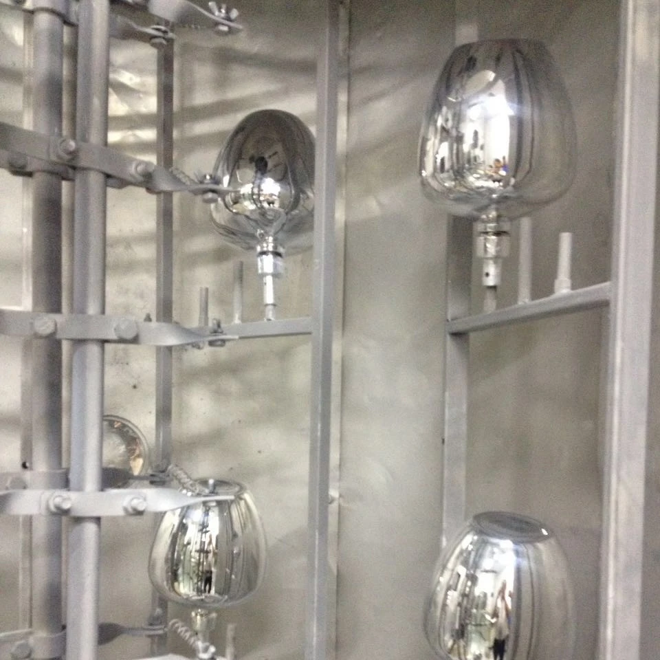 
gold plated vacuum bottle painting machine line 