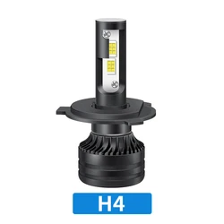 2022 hot High Power White H4 Hi Low Beam 60W 42000Lm Auto Tuning Accessory S6 60W Car Led Headlight bulbs H4