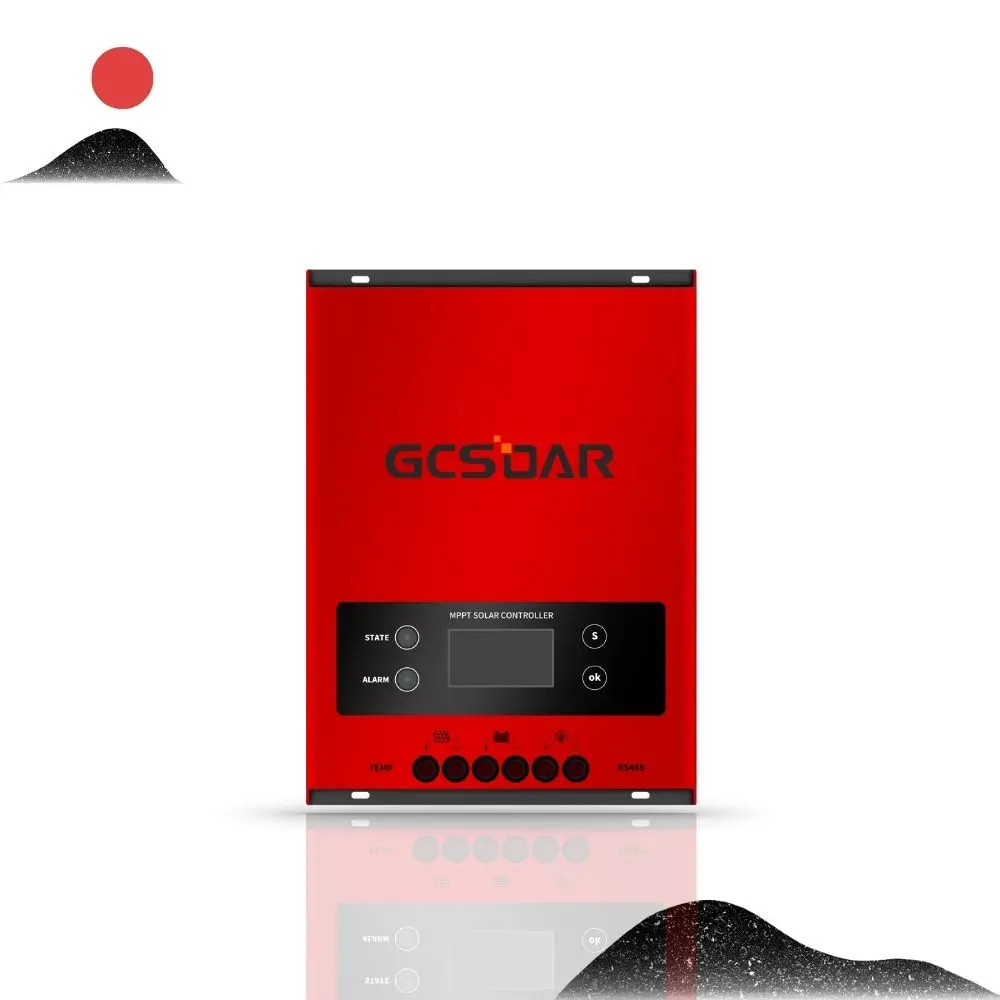 GCSOAR 60A 80A 100A MPPT контроллер солнечного заряда литиевая батарея с Wi-Fi пульт дистанционного управления Сенсорный экран