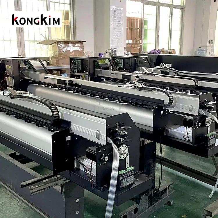 1.8m digital roll to roll uv printer with double i3200 heads led UV plotter vinyl paper PP banner printing machine
