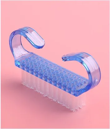 Pedicure  Manicure Tools Handle Grip Nail Brush Hand Fingernail Brush Cleaner Scrubbing for Toes and Nails Men Women