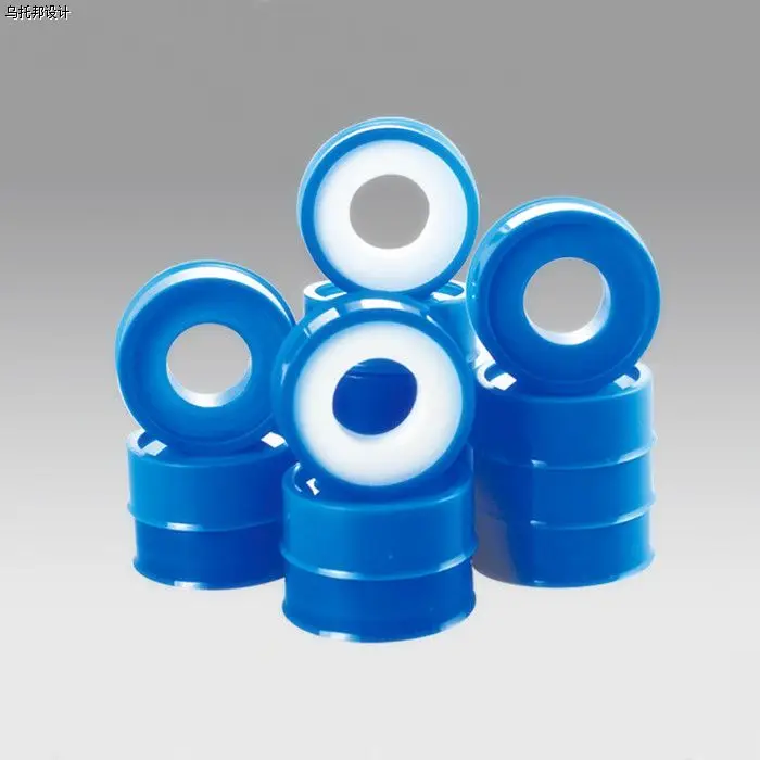 Уплотнительная лента из ПТФЭ LINAN HOUDA от компании flдорин, желтого цвета и розового цвета, высокое качество и высокая плотность