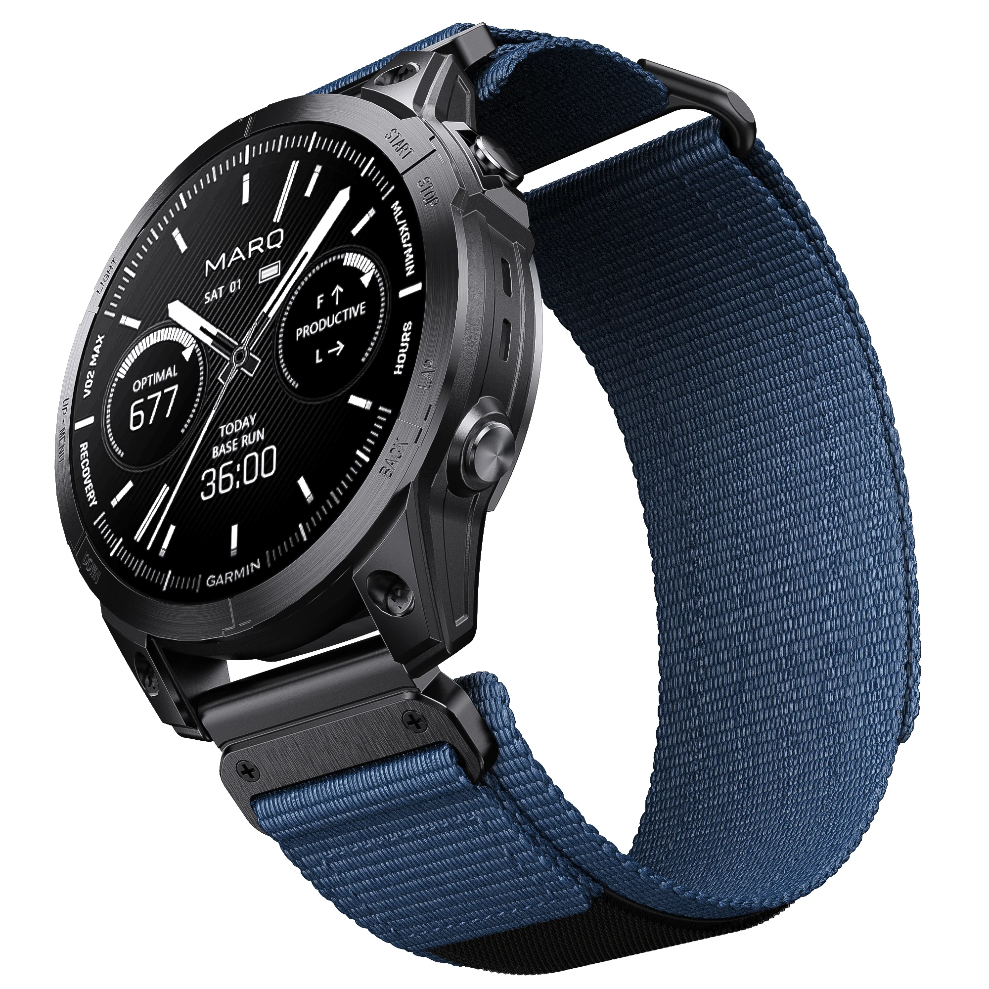 22 MM Nylon Watchband Strap for Garmin Fenix 7/7Pro/6/6 Pro/5/5 Plus/Epix/Instinct WristStrap Replaceable Bracelet