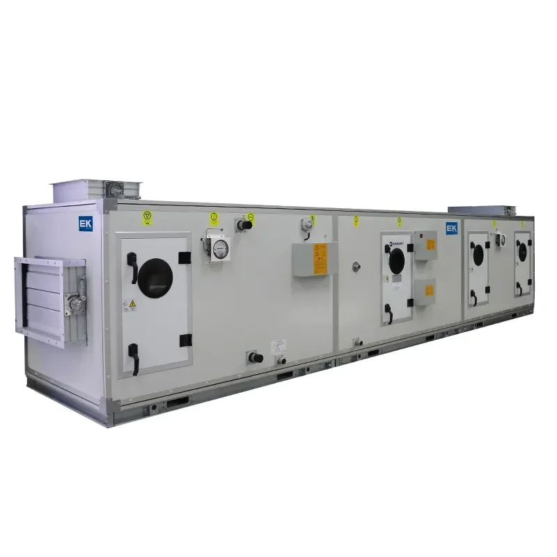 Commercial Central Air Conditioner Cabinet Indoor Unit Double Skin Ahu Combined Modular Air Handing Units