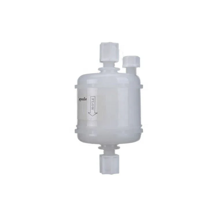 0.22 micron capsule filter pp membrane with compression joint connectors for wastewater perfiltration