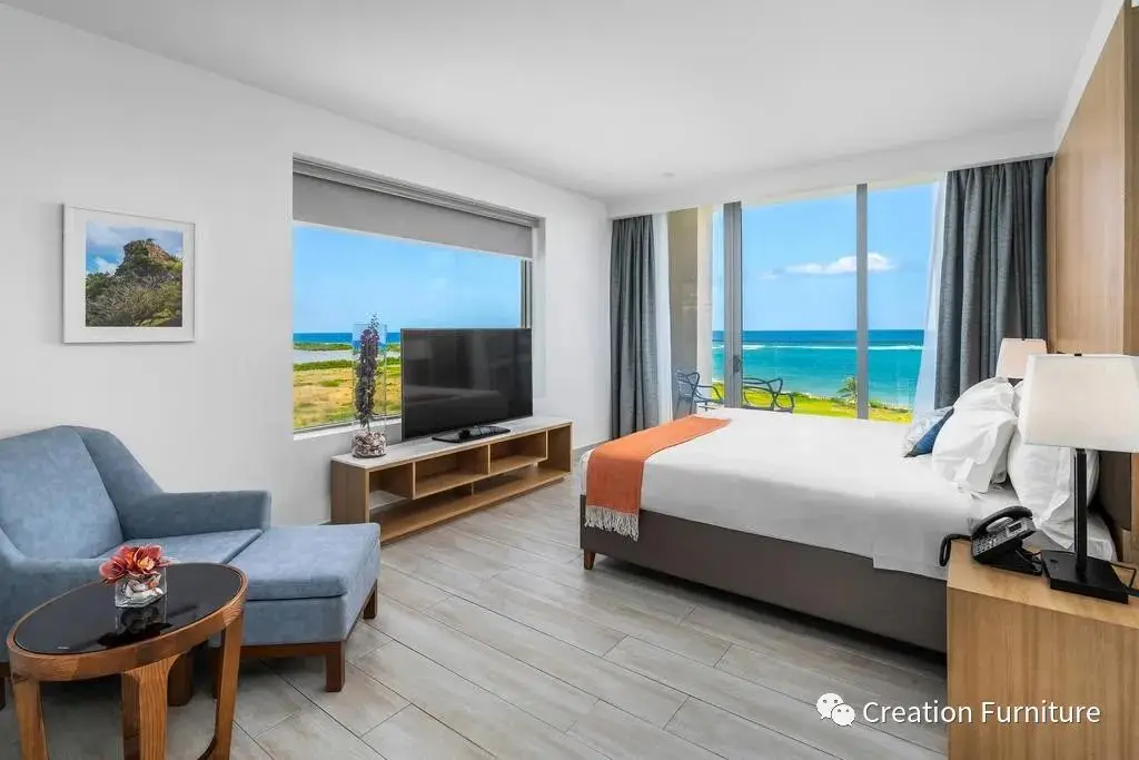 CREATION Hotel Project Koi-Resort Saint-Kitts Hotel Furniture Bedroom Set