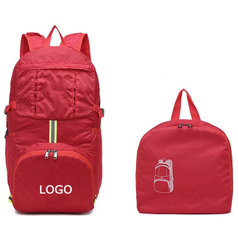 New Design Fashion Brand Waterproof Durable cheap ultra lightweight packable backpack foldable Men Women daypack bag