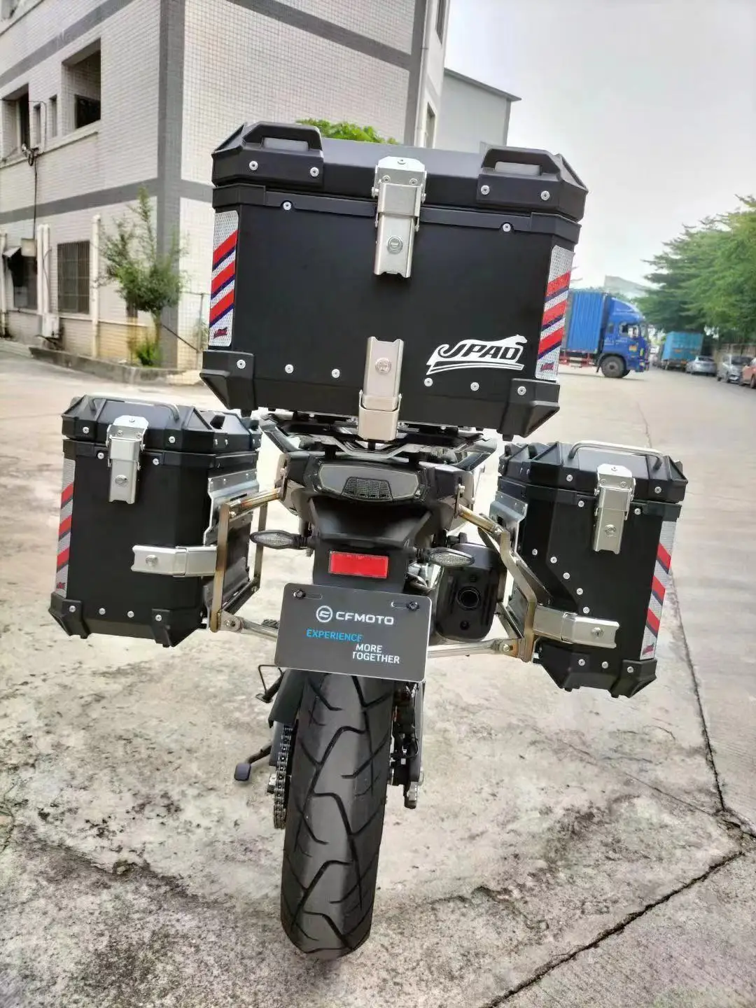 Factory Stainless steel toolbox padlock safety hasp toggle latch lock dust lock for motorcycle side box tail Case