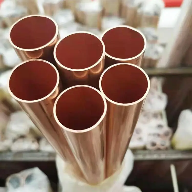 Customized C1100 C1020 C11000 C10200 Straight Round Copper Tube