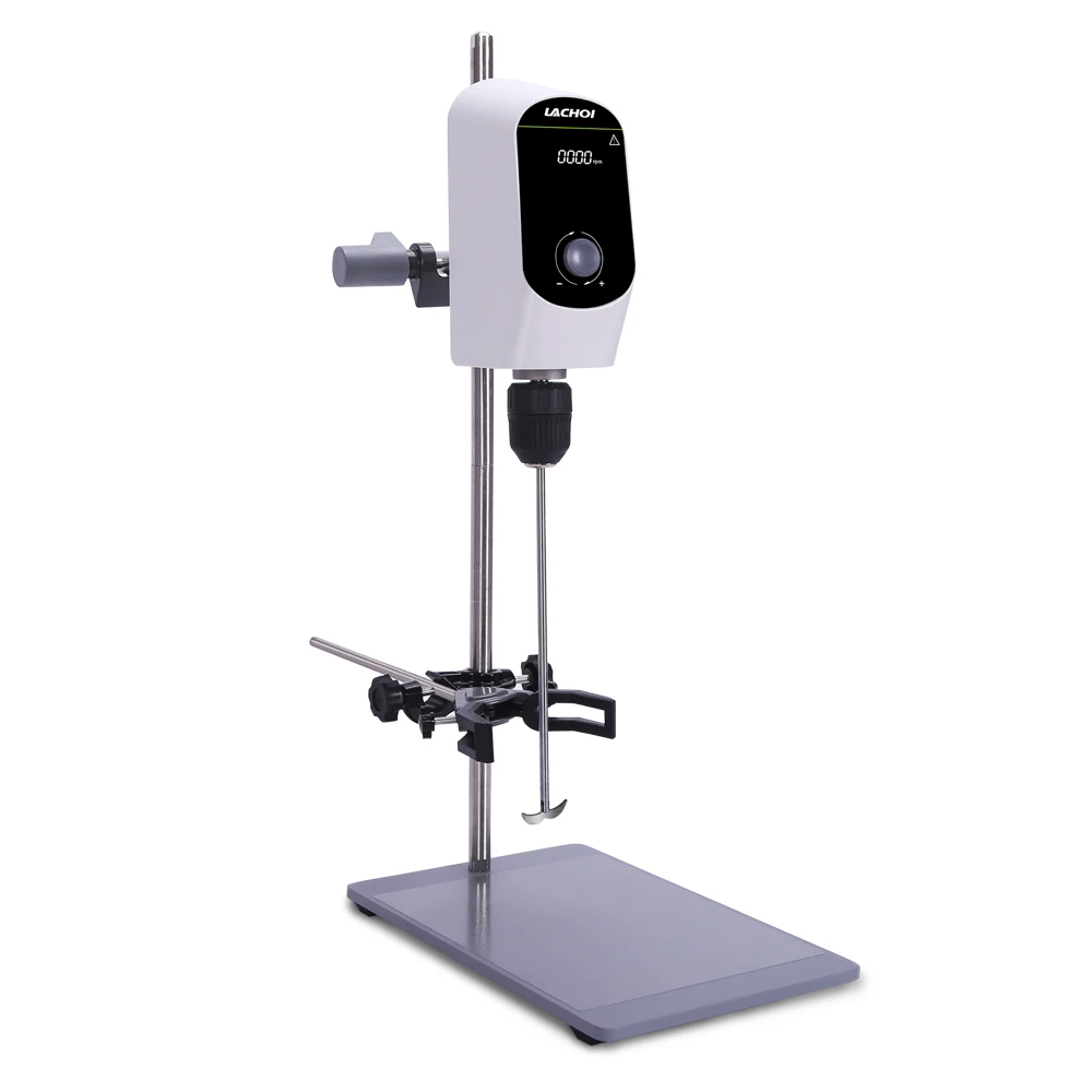 new design hot sale laboratory overhead stirrer electric benchtop lab mixer mechanical stirrer homogenizer cheap price