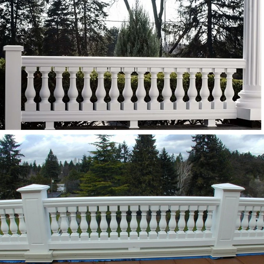 Hot Polyurethane Carved Corner Decorative PU Foam Flat Crown Cornice China Balustrade