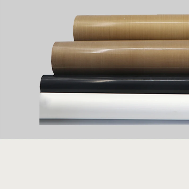 wholesale silicone impregnated fiberglass cloth PTFE belt high temperature resistant made in China