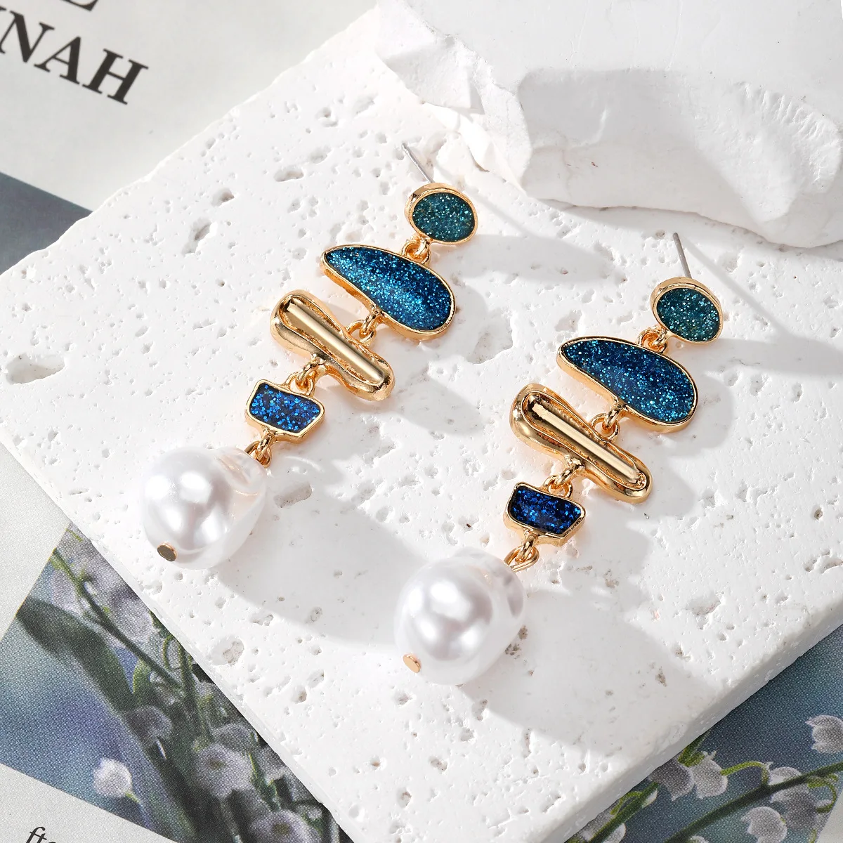 Серьги с жемчугом